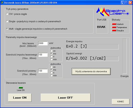 Program LPG USB